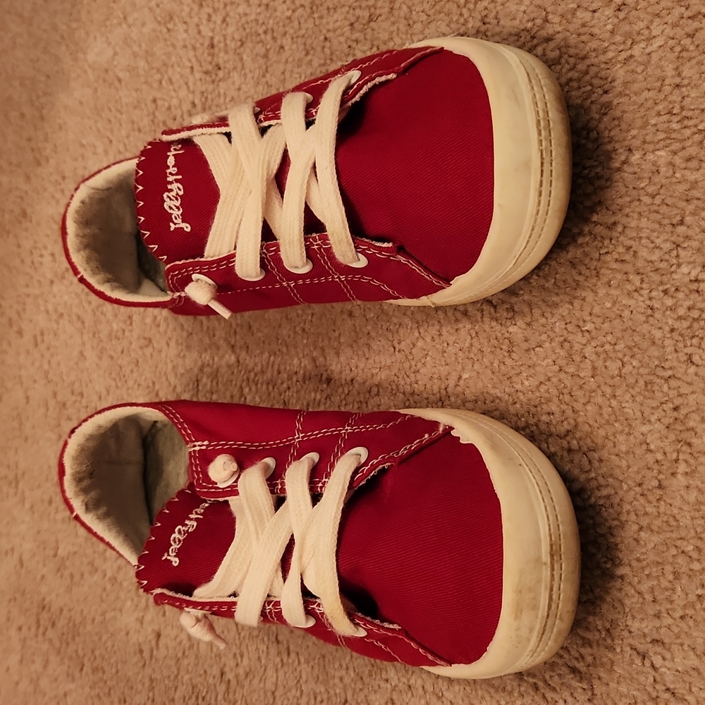 Jellypop red sneakers